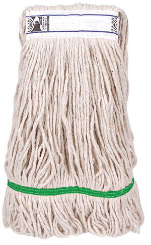 Cotton Kentucky Mop Head - Stay Flat Green Tag - 450Gram - 1x Per Pack